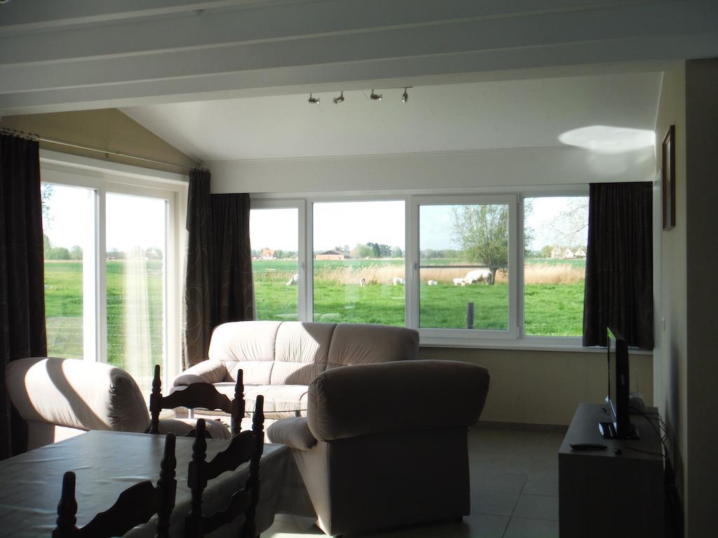 Hof Ter Langeleye Planke Villa Damme Rum bild